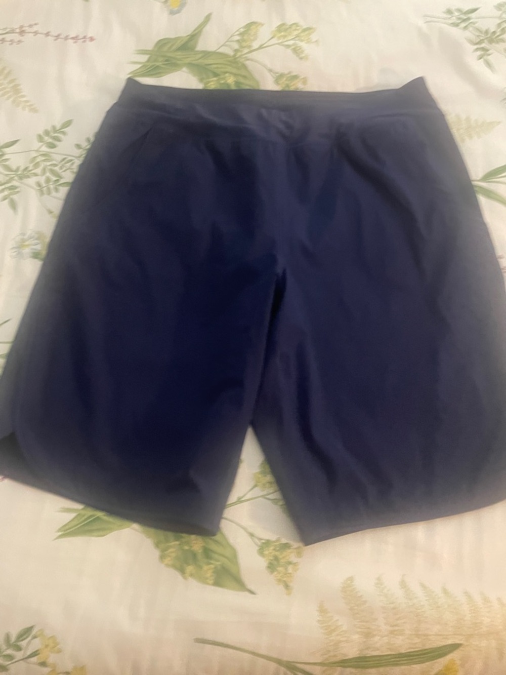 Lands' End Women's Navy Board Shorts size 14